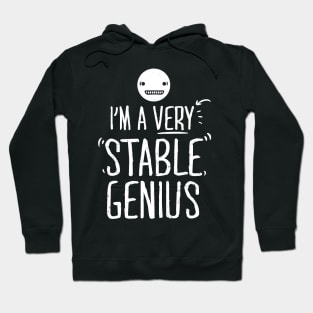 I'm a Very Stable Genius Hoodie